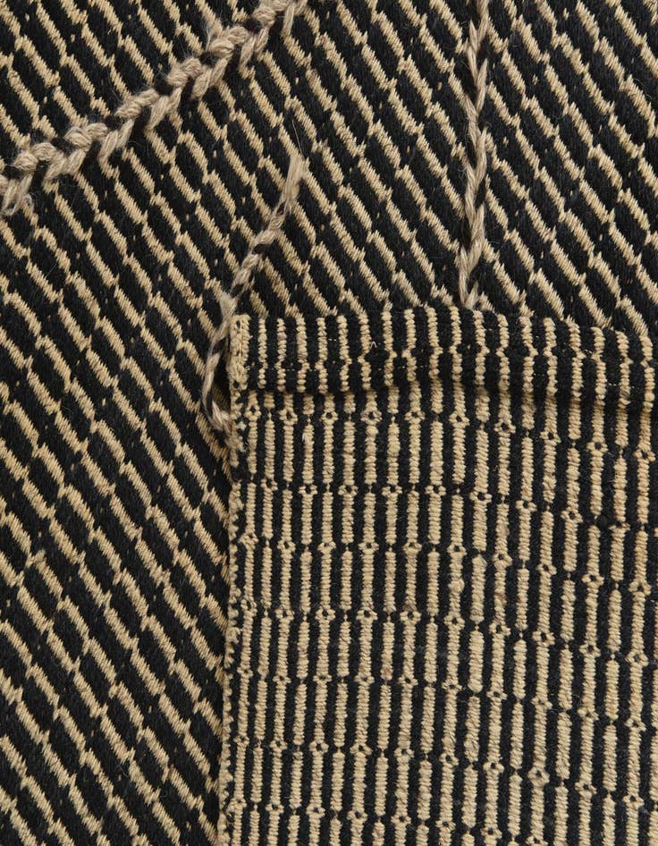 Detail image of 9' 1 x 10'  Hand Knotted Moroccan Wool Rug