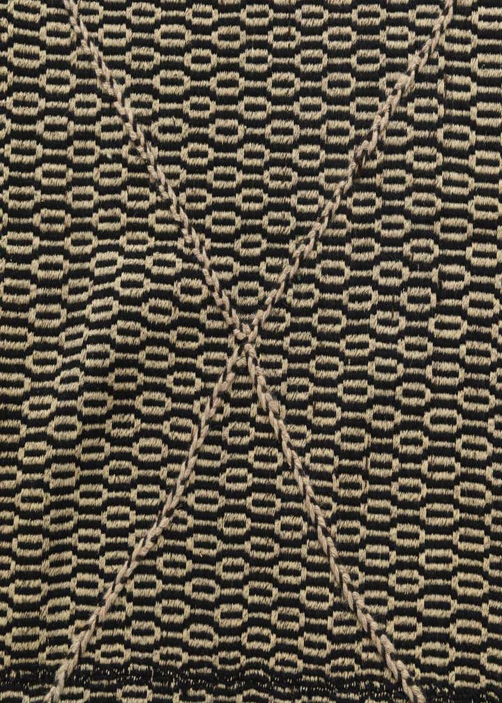 7' 9 x 9' 7 Hand Knotted Moroccan Wool Rug