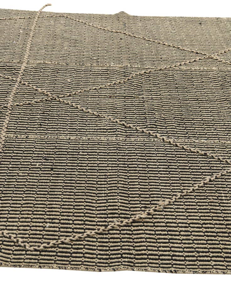 Detail image of 5' 9 x 9'  Hand Knotted Moroccan Wool Rug