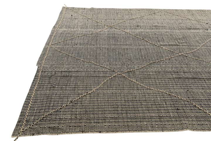 8' 9 x 11' 8 Hand Knotted Moroccan Wool Rug