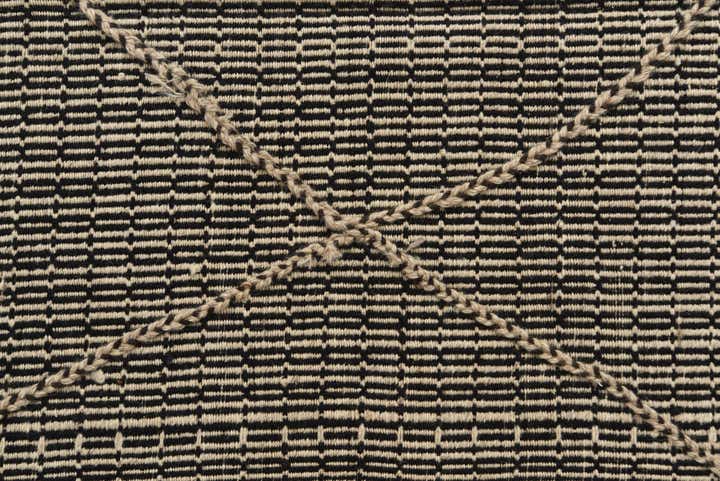 8' 9 x 11' 8 Hand Knotted Moroccan Wool Rug