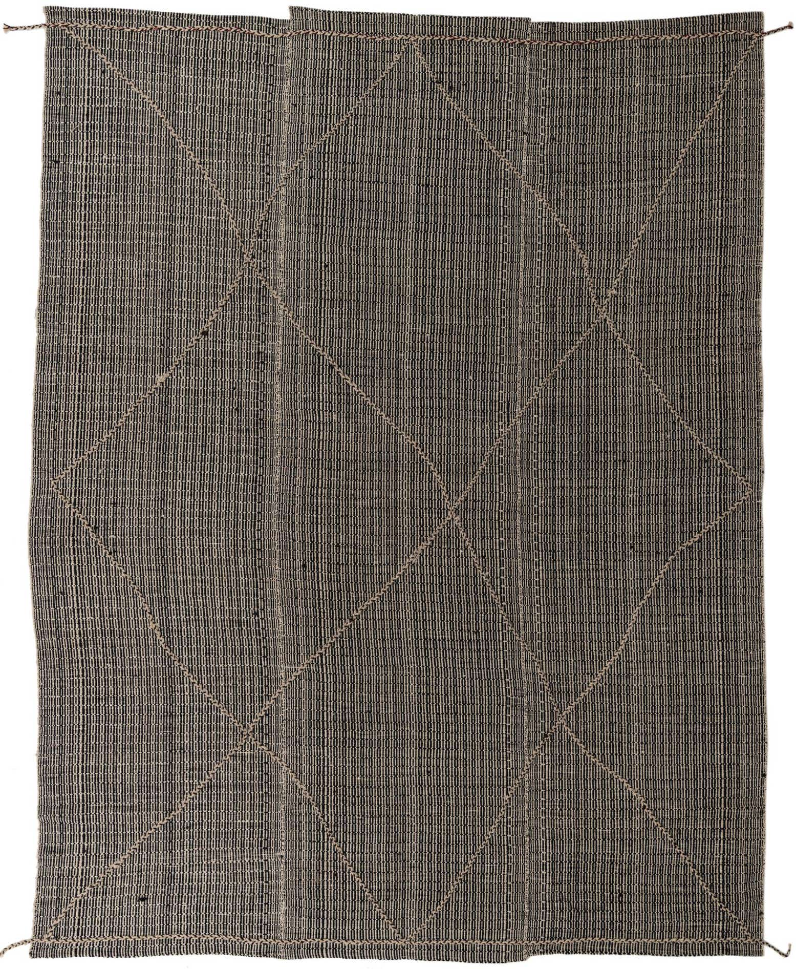 8' 9 x 11' 8 Hand Knotted Moroccan Wool Rug