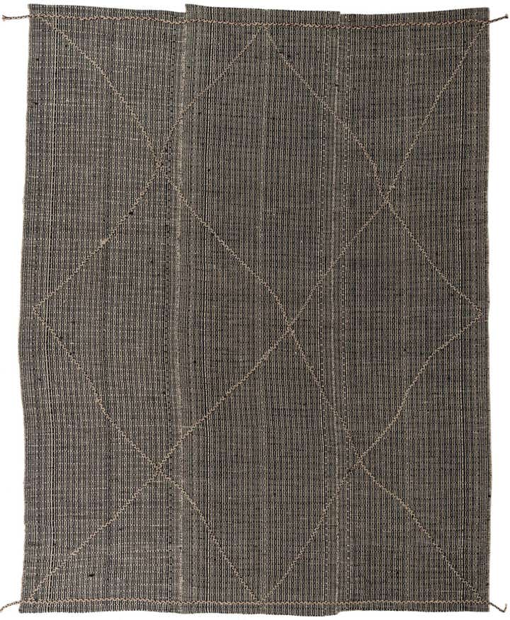 8' 9 x 11' 8 Hand Knotted Moroccan Wool Rug