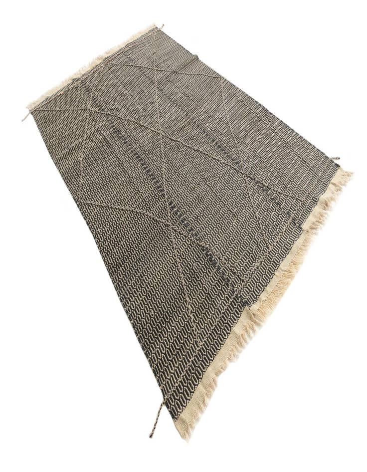 Detail image of 5' 9 x 9'  Hand Knotted Moroccan Wool Rug