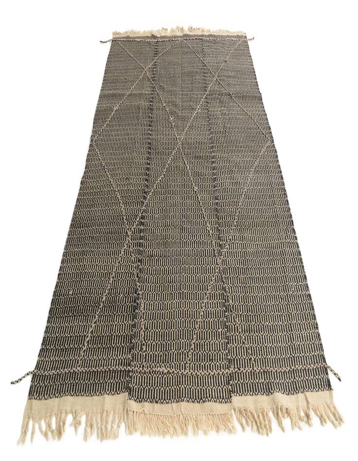 Detail image of 5' 9 x 9'  Hand Knotted Moroccan Wool Rug