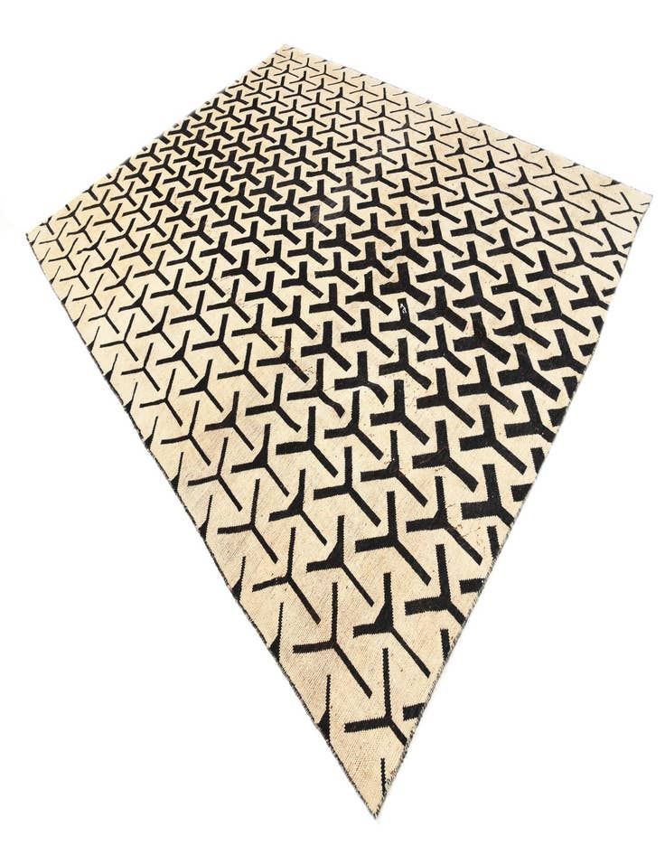 Detail image of 8' 10 x 11' 9  Hand Knotted Moroccan Wool Rug