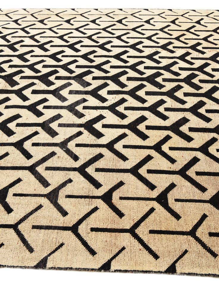 Detail image of 8' 10 x 11' 9  Hand Knotted Moroccan Wool Rug