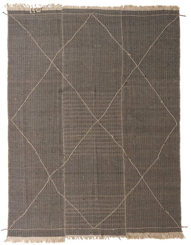 Detail image of 9' 7 x 14' 7 Hand Knotted Moroccan Wool Rug