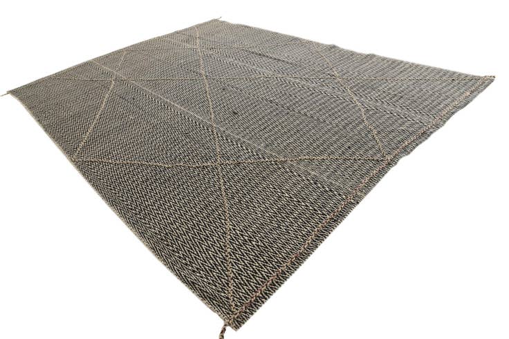 Detail image of 8' 9 x 12' 4 Hand Knotted Moroccan Wool Rug