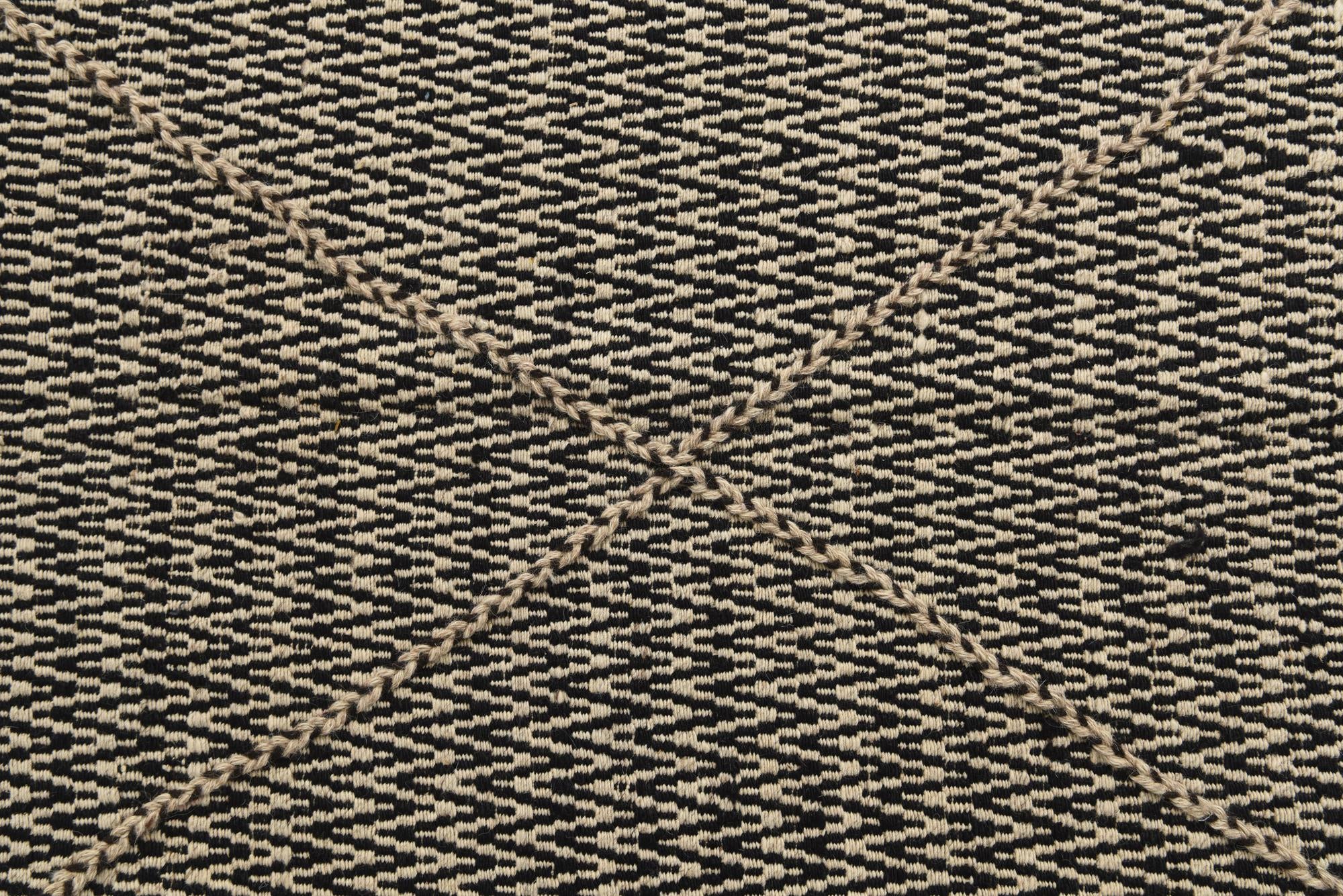 8' 9 x 12' 4 Hand Knotted Moroccan Wool Rug