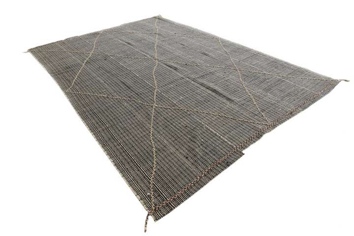 8' 5 x 12' 2 Hand Knotted Moroccan Wool Rug