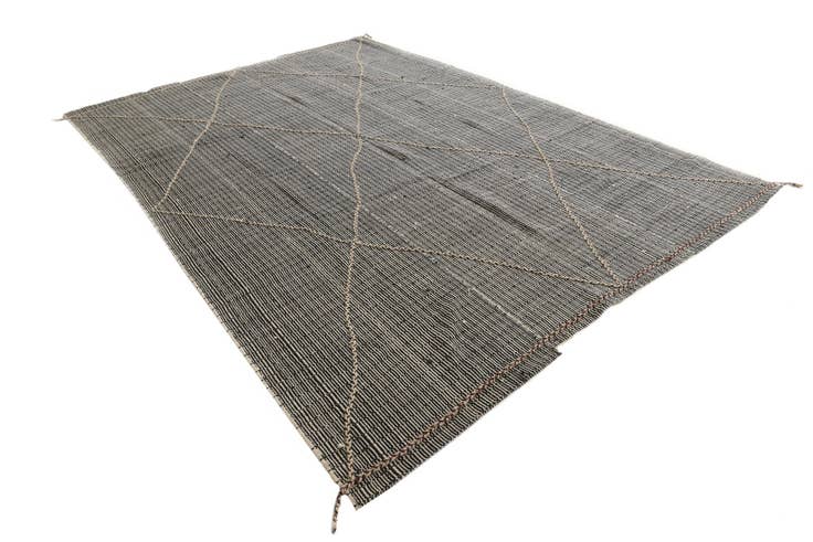 Detail image of 8' 5 x 12' 2 Hand Knotted Moroccan Wool Rug