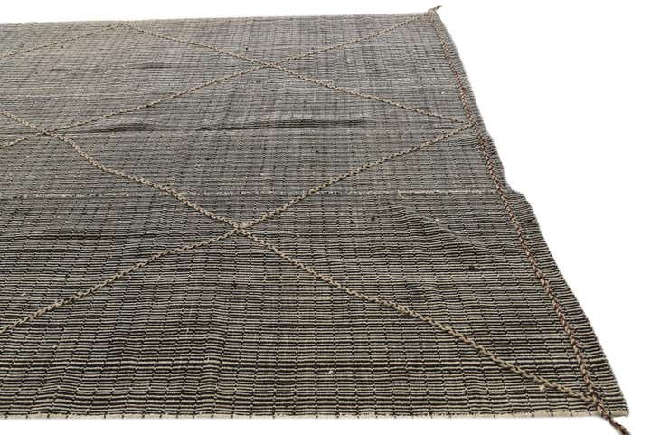 8' 5 x 12' 2 Hand Knotted Moroccan Wool Rug