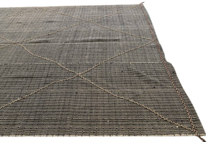 Detail image of 8' 5 x 12' 2 Hand Knotted Moroccan Wool Rug