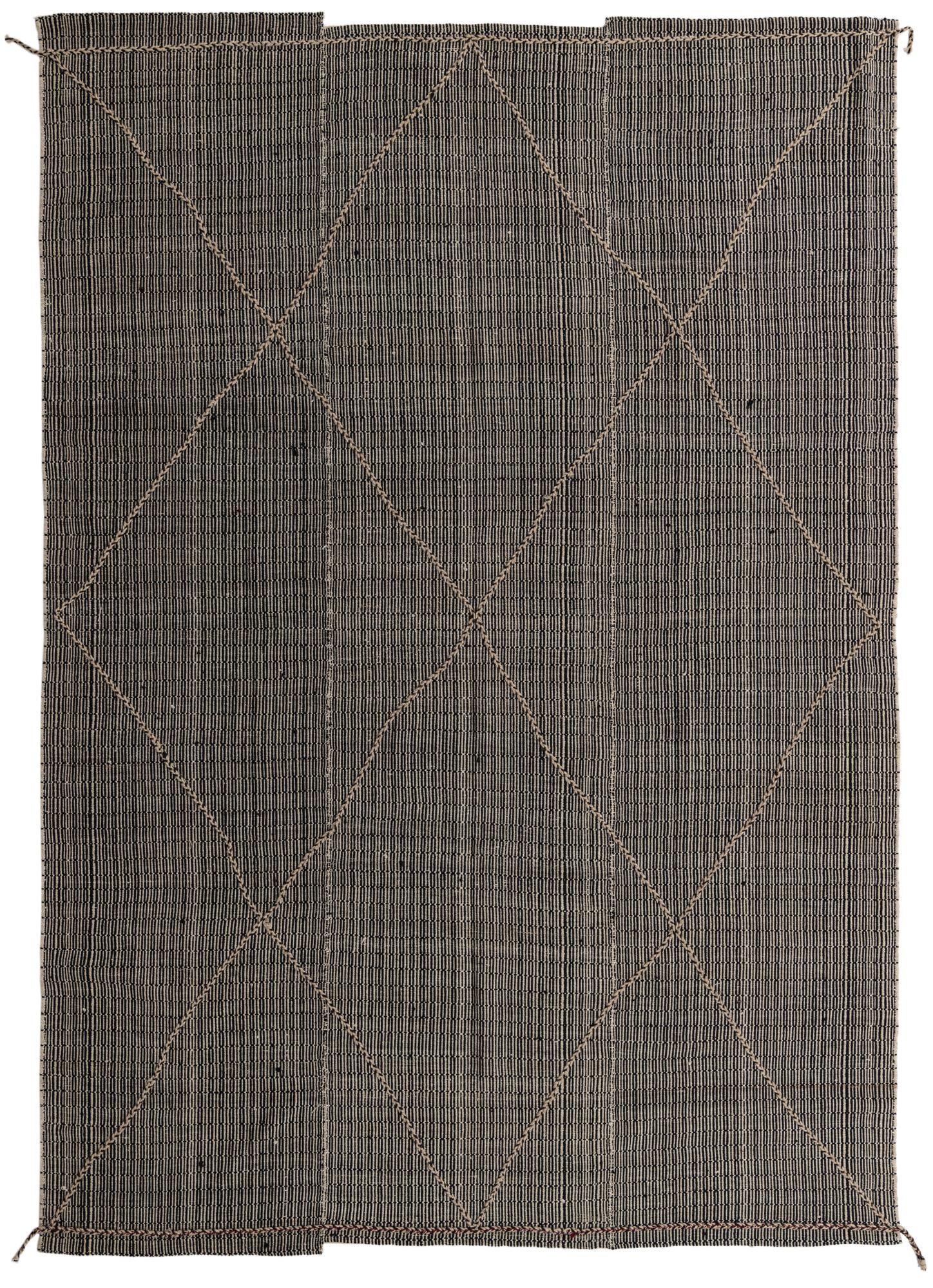 8' 5 x 12' 2 Hand Knotted Moroccan Wool Rug