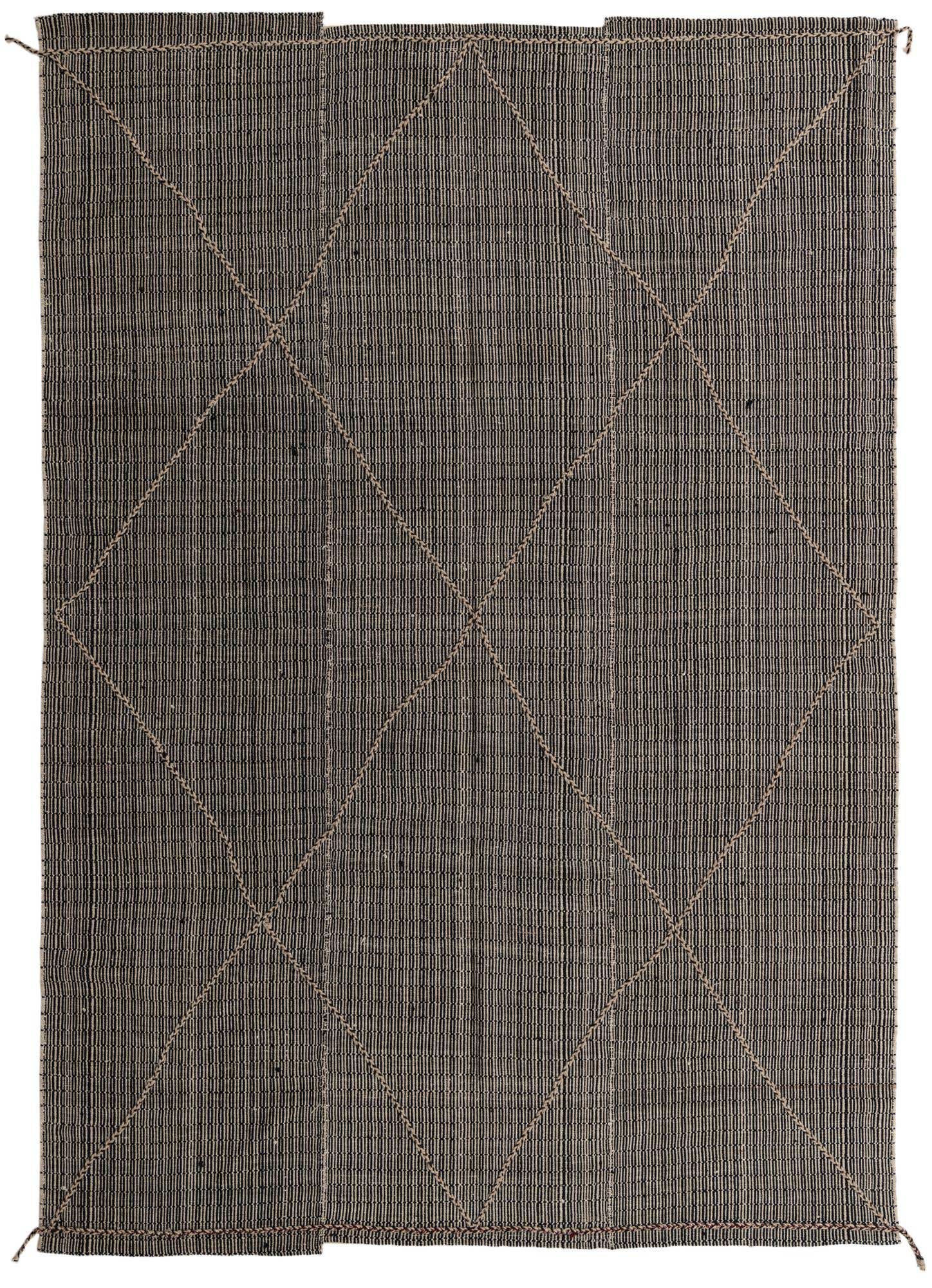 8' 5 x 12' 2 Hand Knotted Moroccan Wool Rug