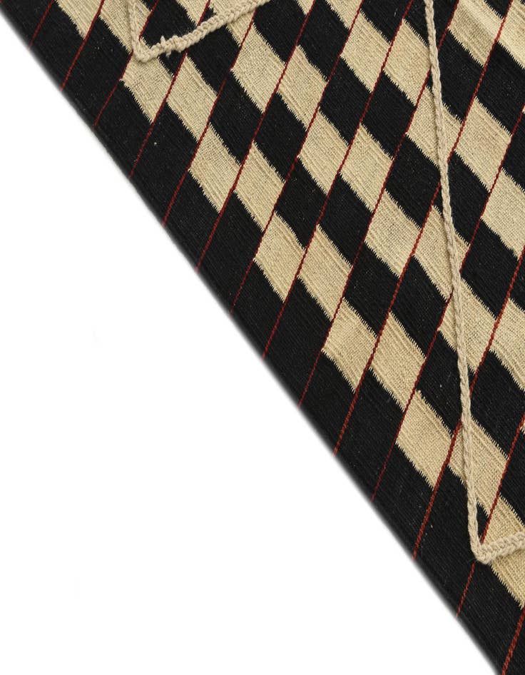 Detail image of 6' 7 x 9' 7  Hand Knotted Moroccan Wool Rug