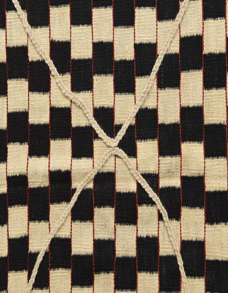 Detail image of 6' 7 x 9' 7  Hand Knotted Moroccan Wool Rug