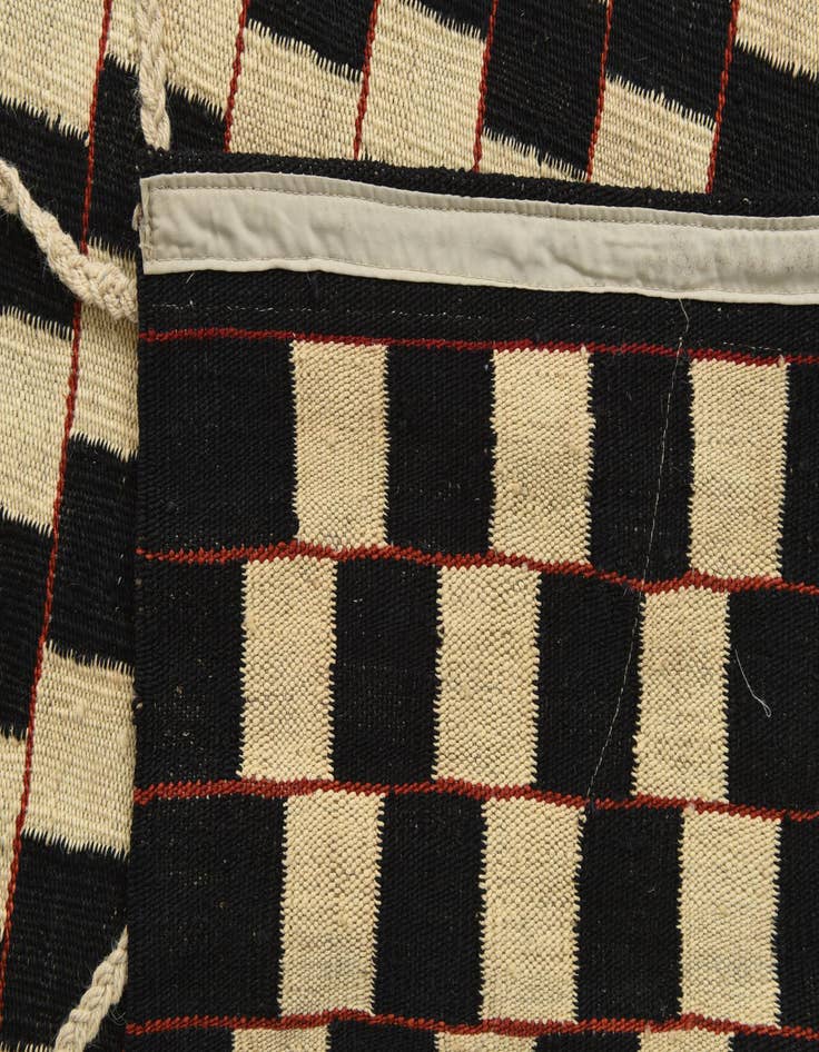 Detail image of 6' 7 x 9' 7  Hand Knotted Moroccan Wool Rug