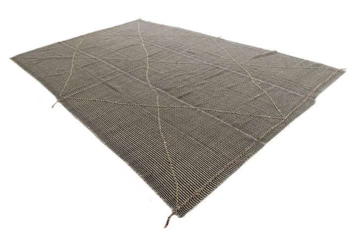 9' 6 x 14' 7 Hand Knotted Moroccan Wool Rug