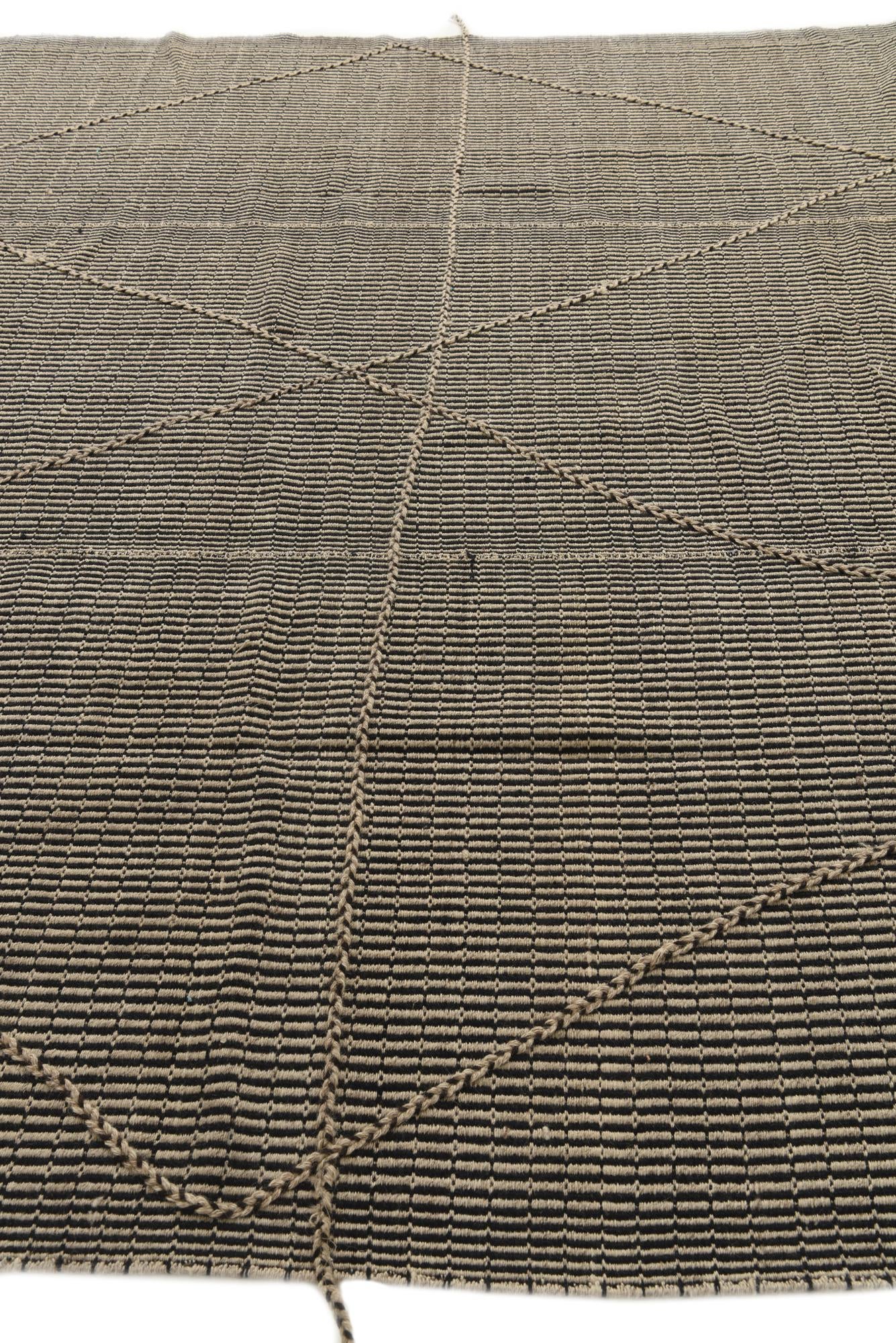 9' 6 x 14' 7 Hand Knotted Moroccan Wool Rug