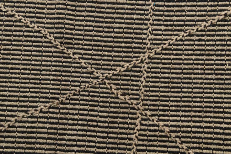 Detail image of 9' 6 x 14' 7 Hand Knotted Moroccan Wool Rug