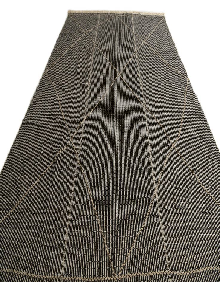 Detail image of 9' 5 x 14' 5 Hand Knotted Moroccan Wool Rug