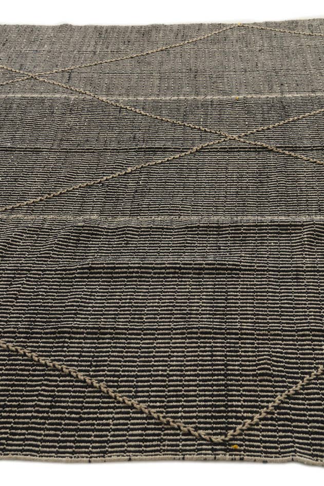 Detail image of 9' 5 x 14' 5 Hand Knotted Moroccan Wool Rug