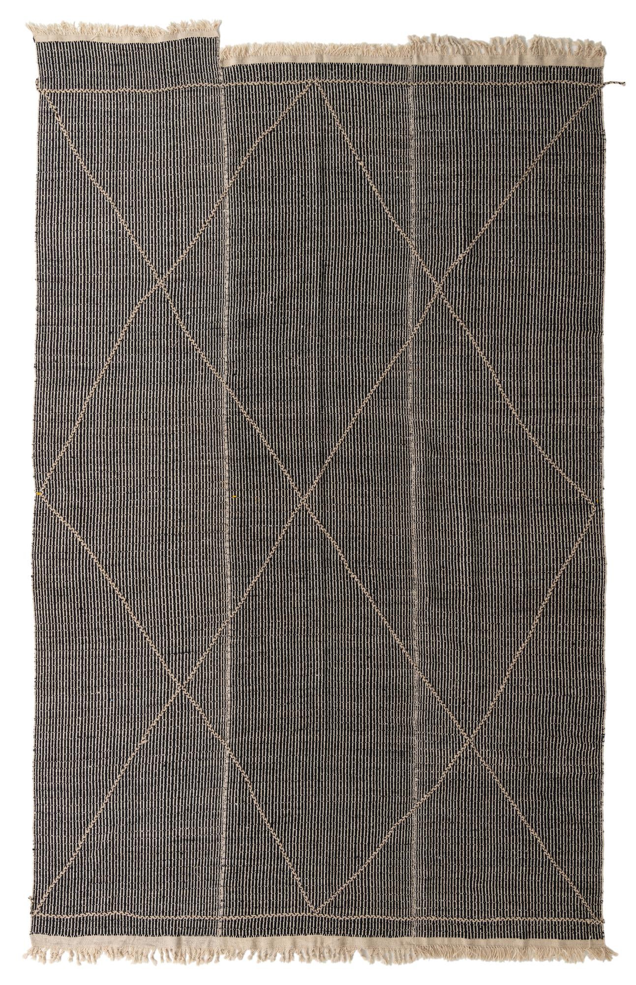 9' 5 x 14' 5 Hand Knotted Moroccan Wool Rug