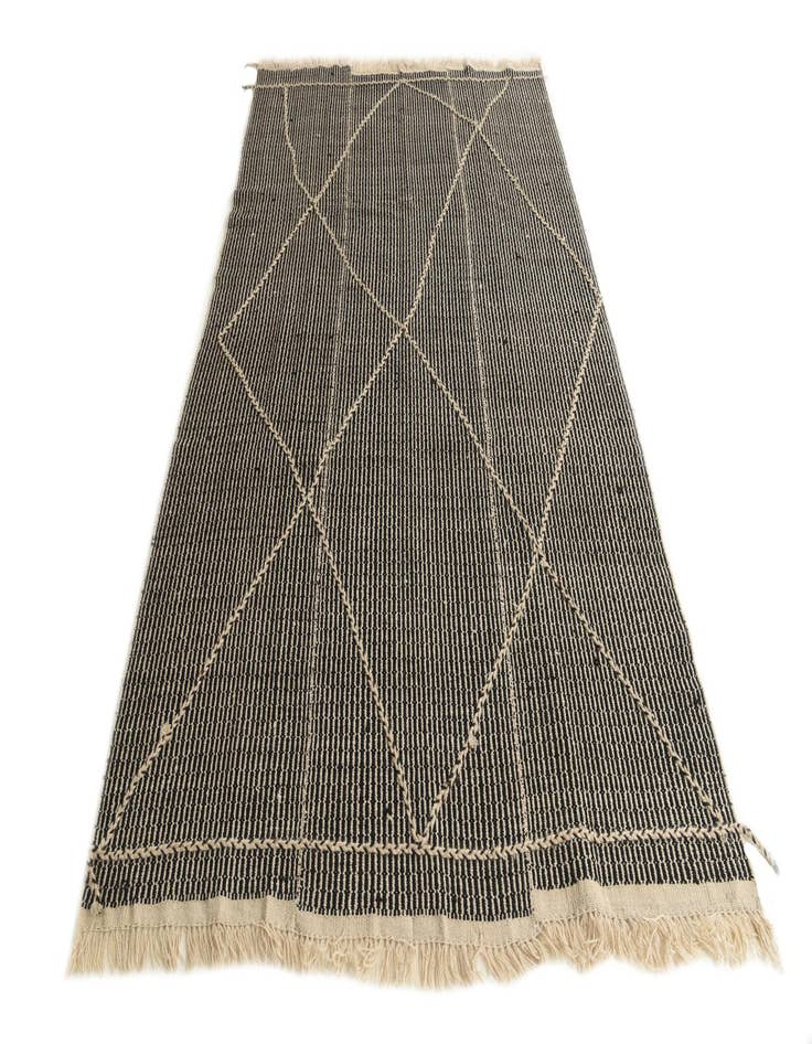 Detail image of 5' 10 x 9' 8  Hand Knotted Moroccan Wool Rug