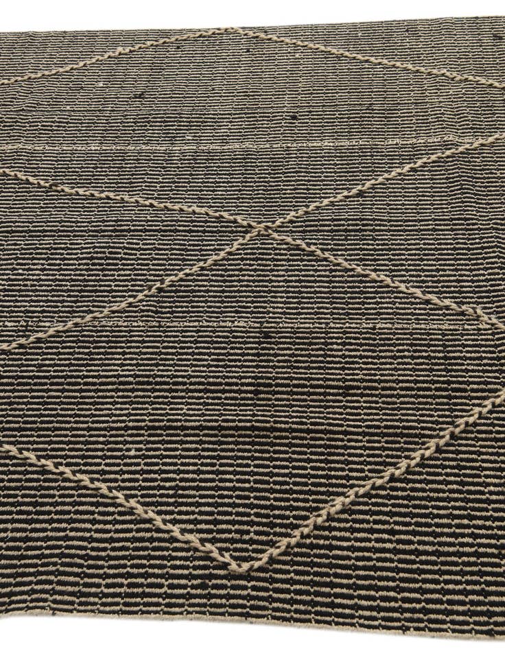 Detail image of 5' 10 x 9' 8  Hand Knotted Moroccan Wool Rug