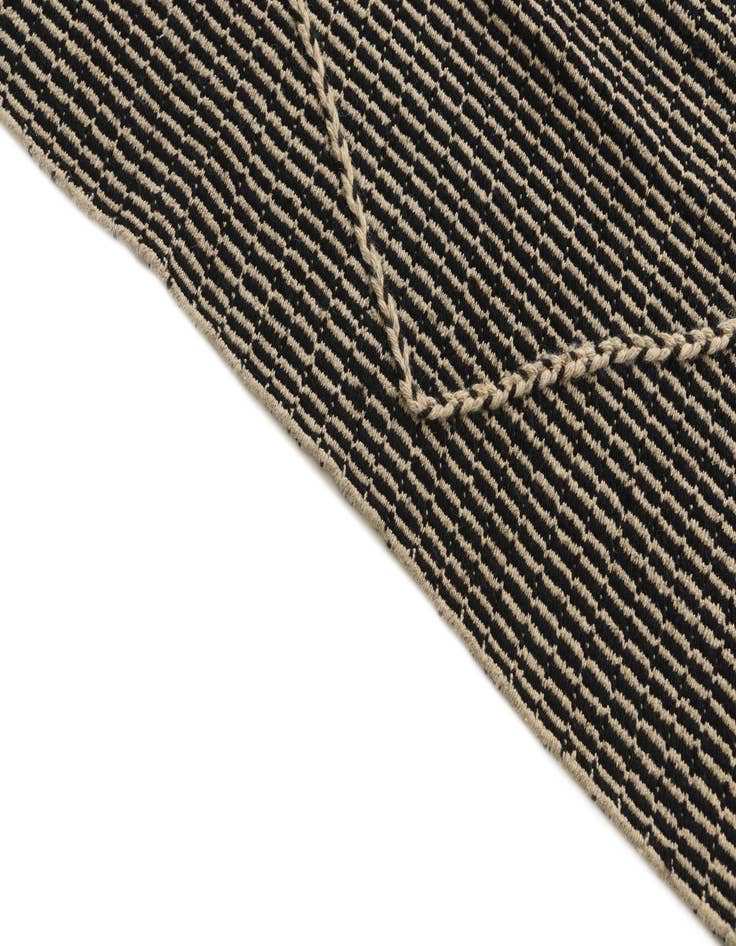 Detail image of 5' 10 x 9' 8  Hand Knotted Moroccan Wool Rug