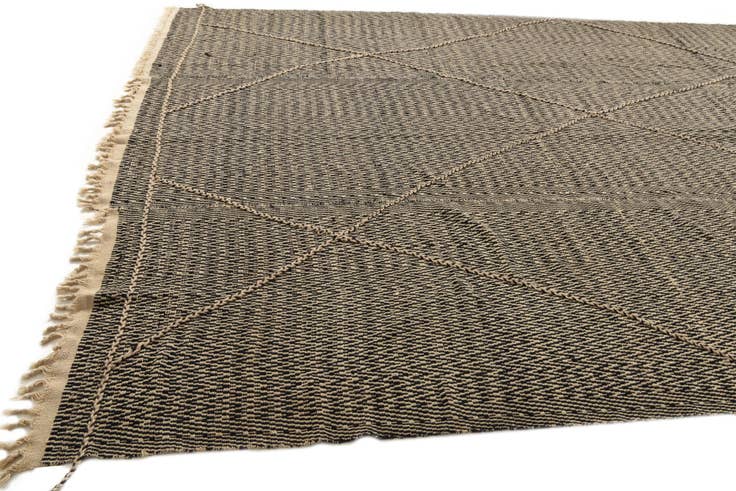 Detail image of 9' 3 x 14' 9 Hand Knotted Moroccan Wool Rug
