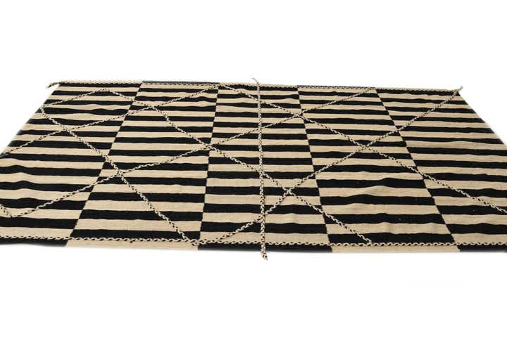 5' 10 x 10' 1 Hand Knotted Moroccan Wool Rug