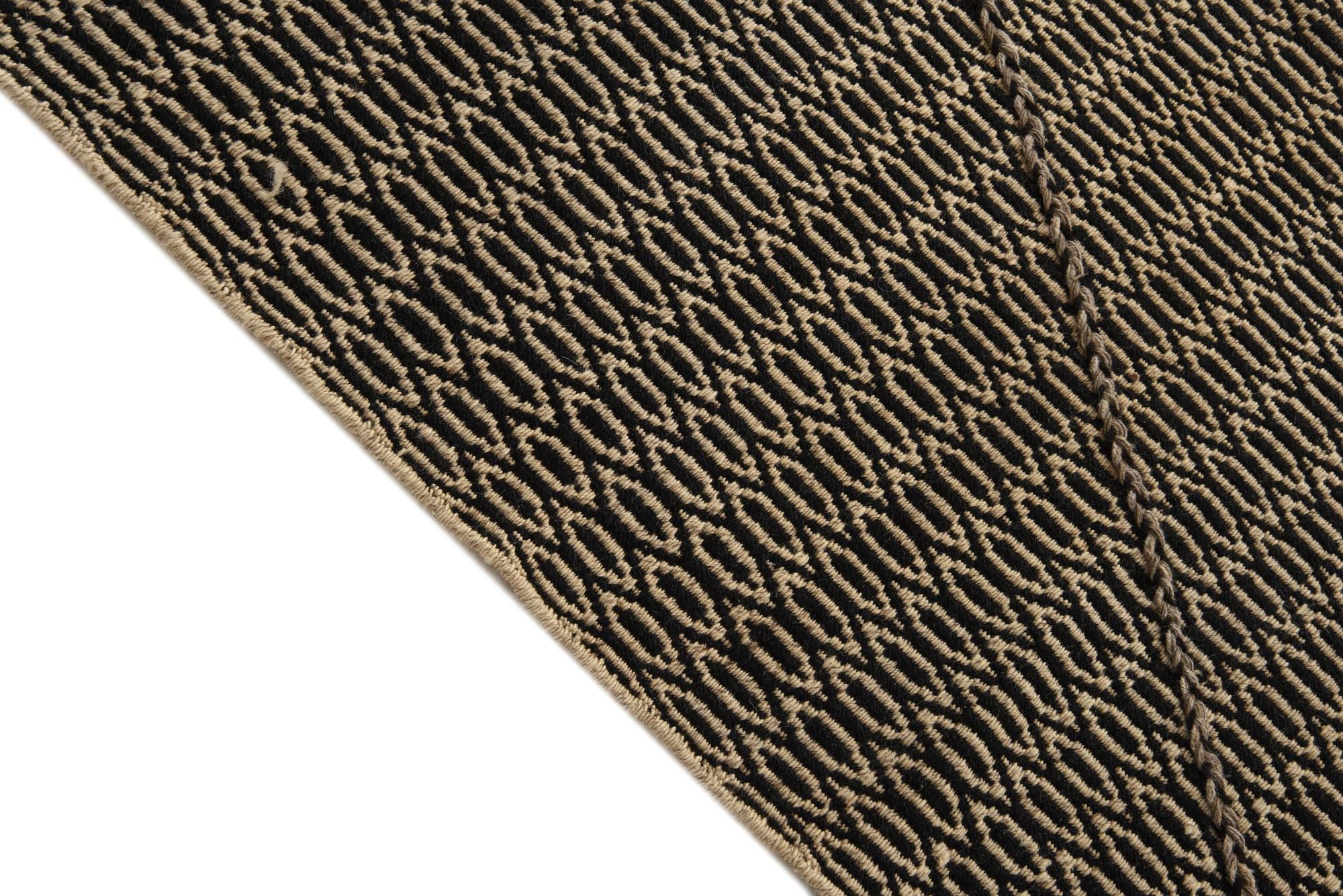 9' 7 x 14' 3 Hand Knotted Moroccan Wool Rug
