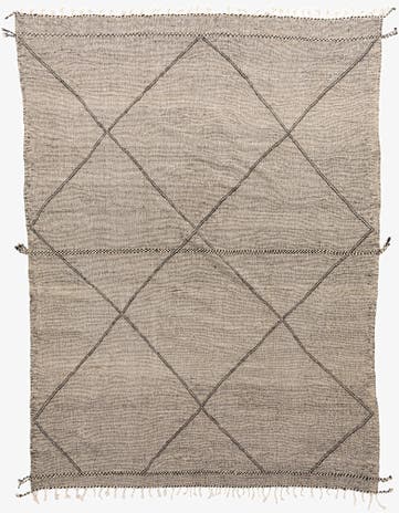 9' 5 x 13' Hand Knotted Moroccan Wool Rug