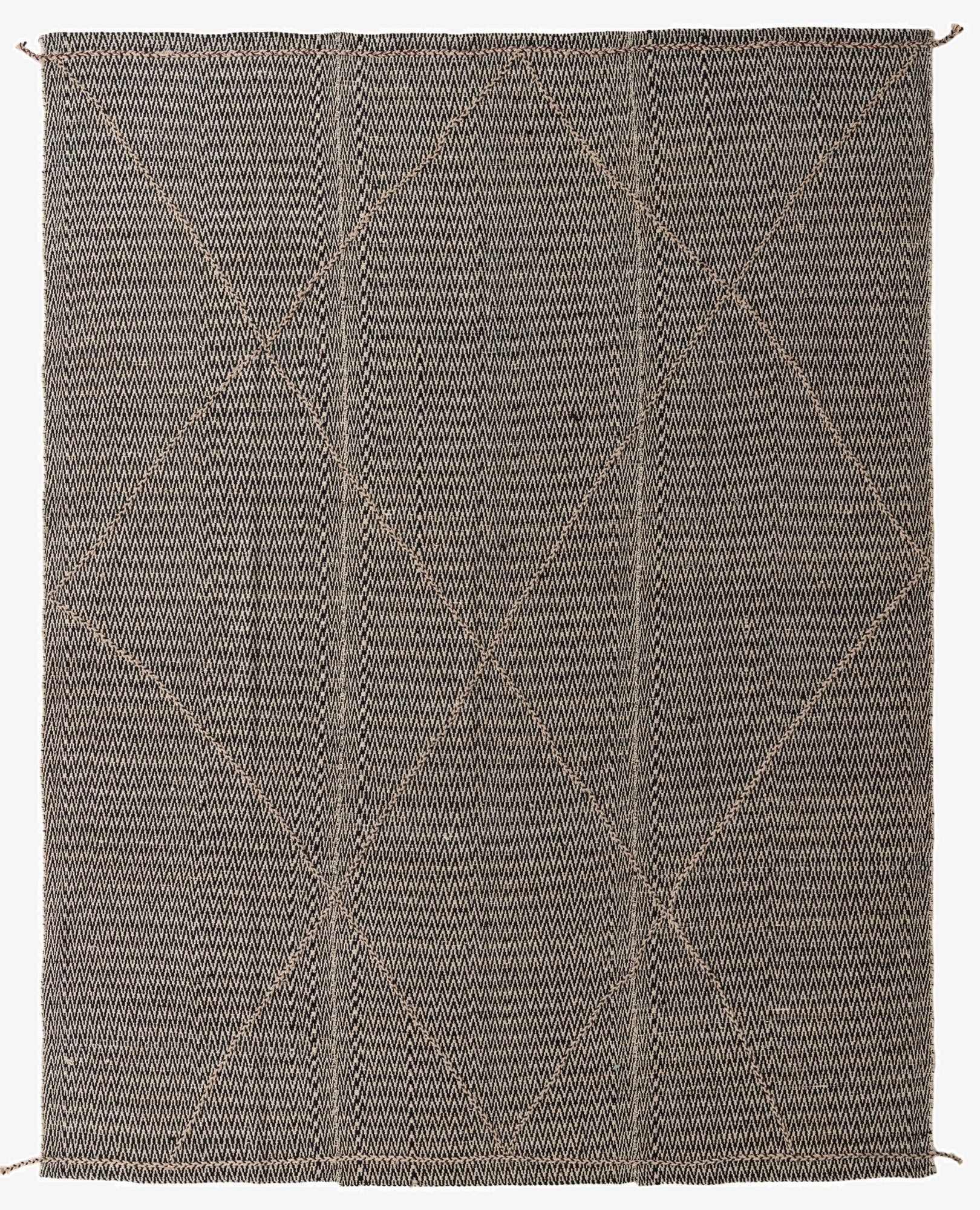 8' 9 x 12' 4  Hand Knotted Moroccan Wool Rug