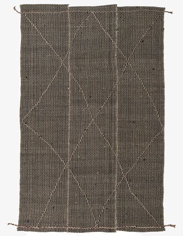 5' 10 x 9' 4 Hand Knotted Moroccan Wool Rug