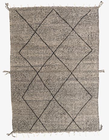 8' 3 x 11' 6 Hand Knotted Moroccan Wool Rug