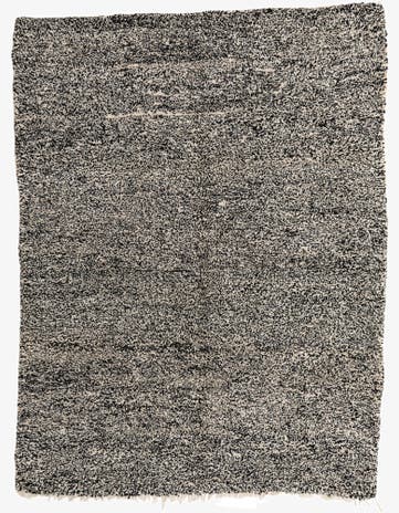 6' 8 x 8' 8 Hand Knotted Moroccan Wool Rug
