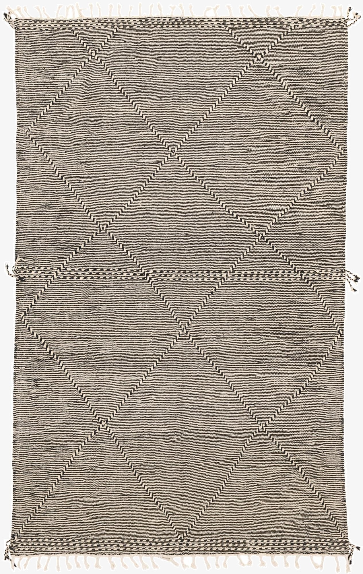 6' 3 x 10' 5  Hand Knotted Moroccan Wool Rug