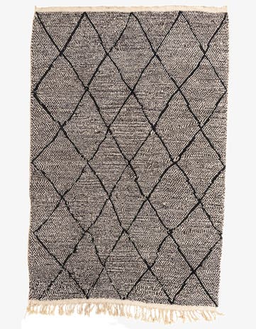 6' 10 x 10' 2 Hand Knotted Moroccan Wool Rug