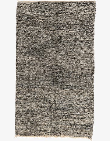 5' 2 x 8' 10 Hand Knotted Moroccan Wool Rug