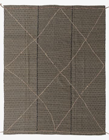 7' 9 x 9' 7 Hand Knotted Moroccan Wool Rug