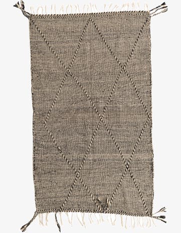 5' 2 x 8' 5 Hand Knotted Moroccan Wool Rug