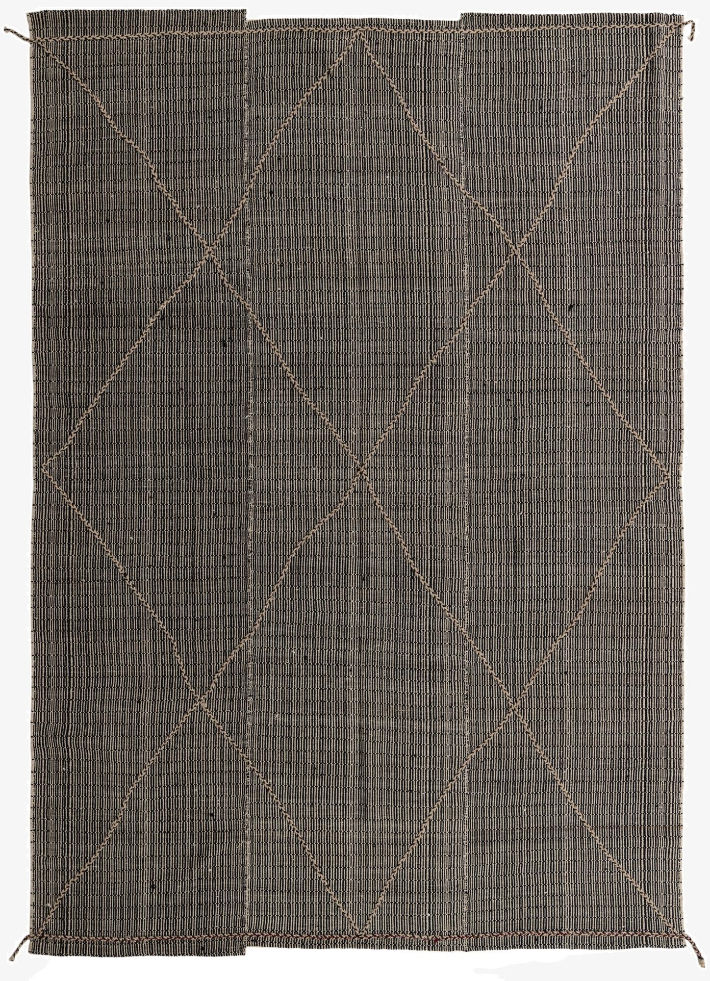 8' 5 x 12' 2  Hand Knotted Moroccan Wool Rug