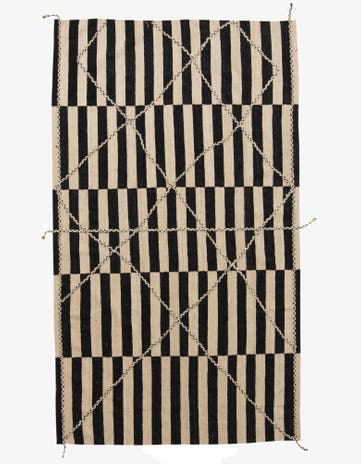 5' 10 x 10' 1 Hand Knotted Moroccan Wool Rug