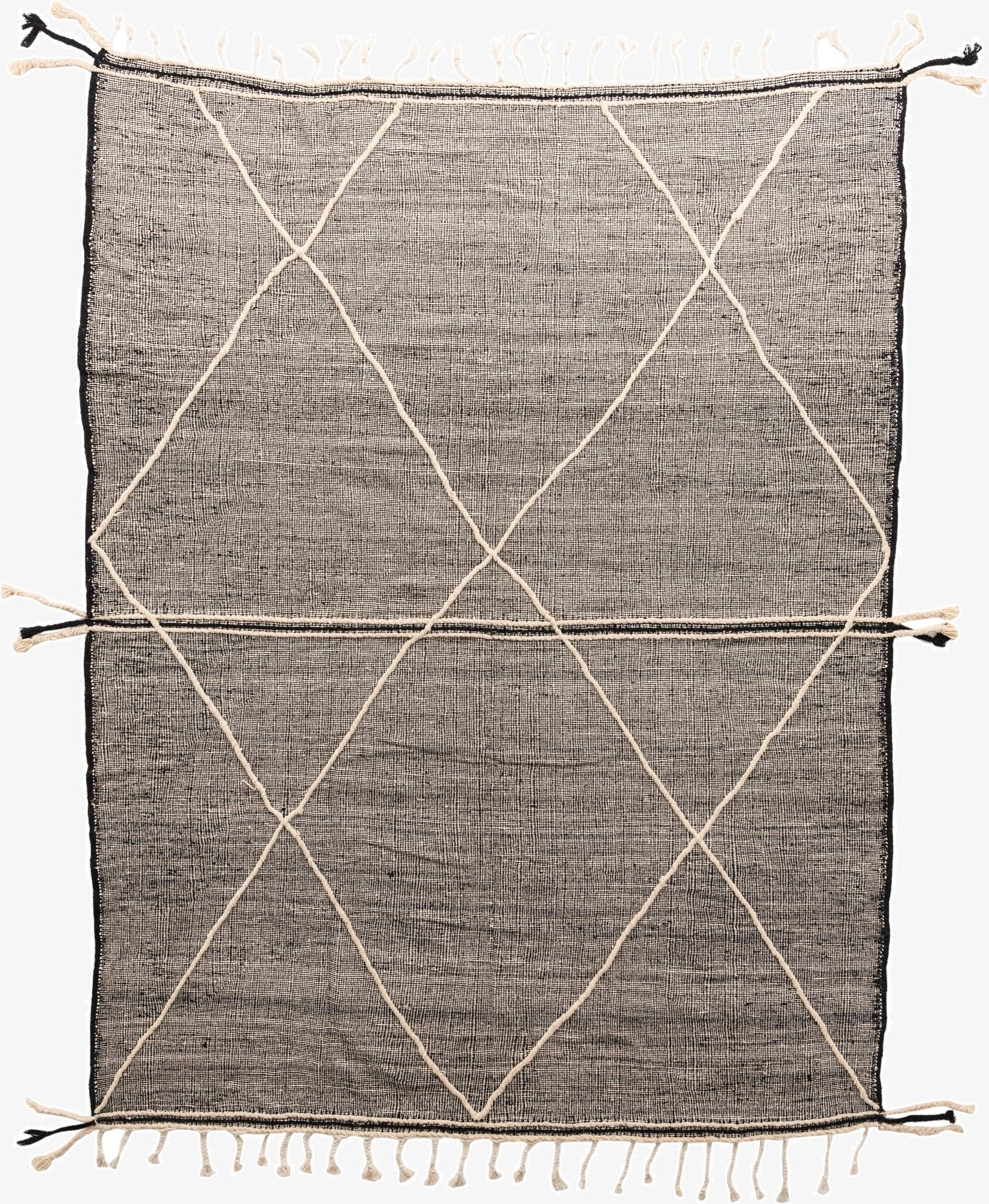 9' 10 x 12' 9  Hand Knotted Moroccan Wool Rug