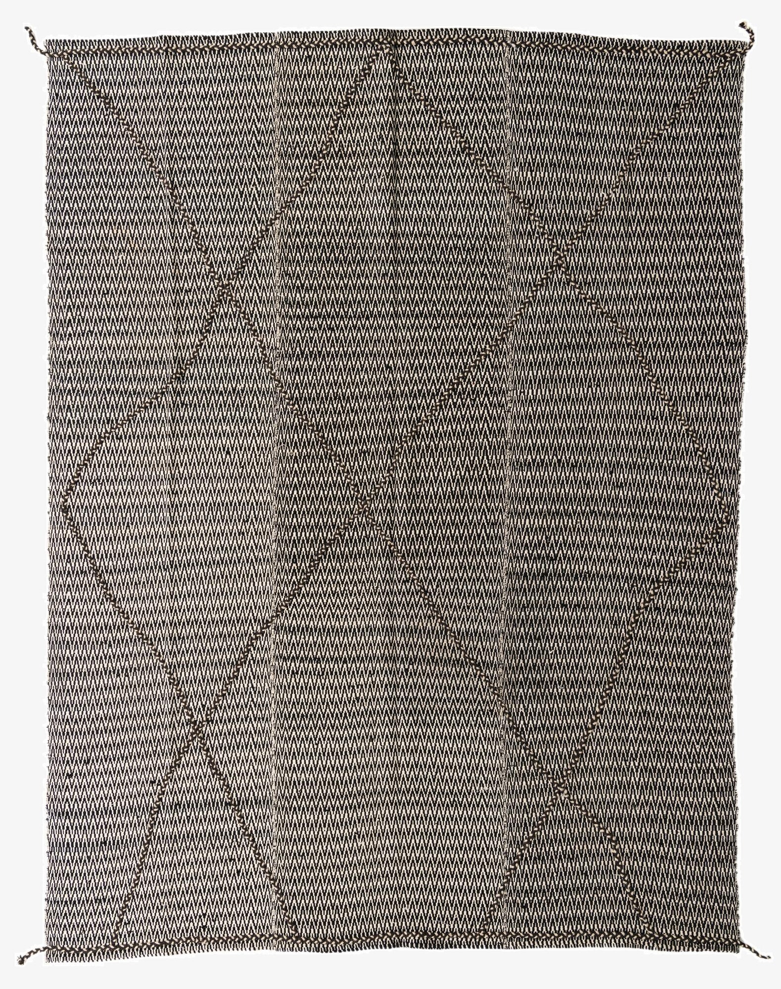 8' 8 x 11' 8  Hand Knotted Moroccan Wool Rug