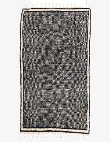 5' x 8' 9 Hand Knotted Moroccan Wool Rug